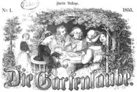 Titelvignette der ersten Nummer der »Gartenlaube« von 1853